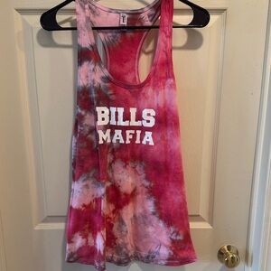 Tie-Dye Bills Mafia Tank Top